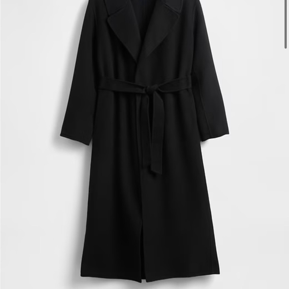 GAP Classic Black Trench oversized Coat